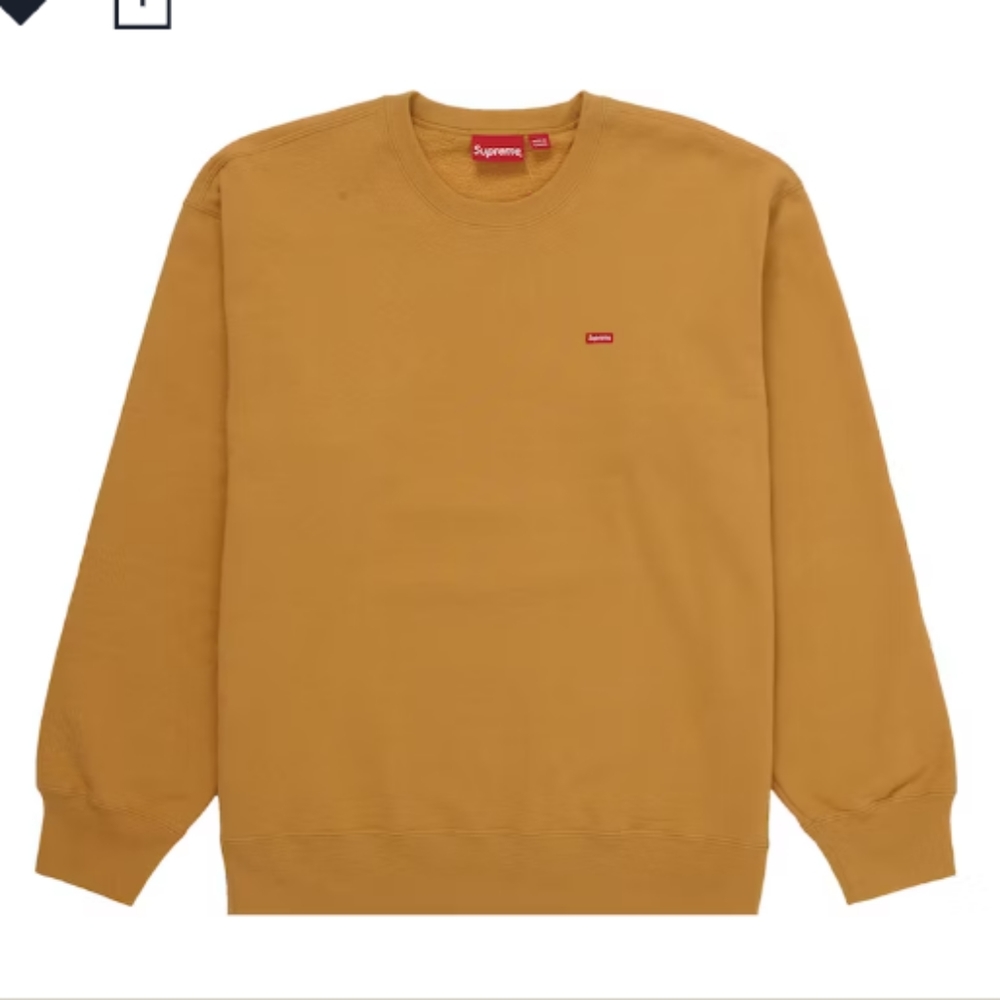 Supreme micro Logo crewneck